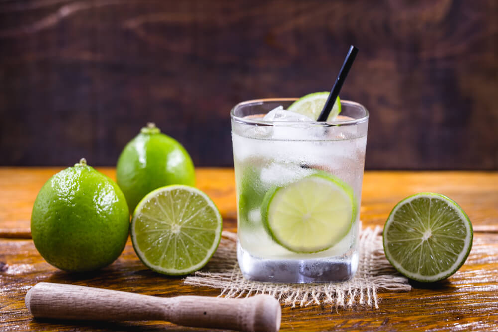 ingredientes para caipirinha