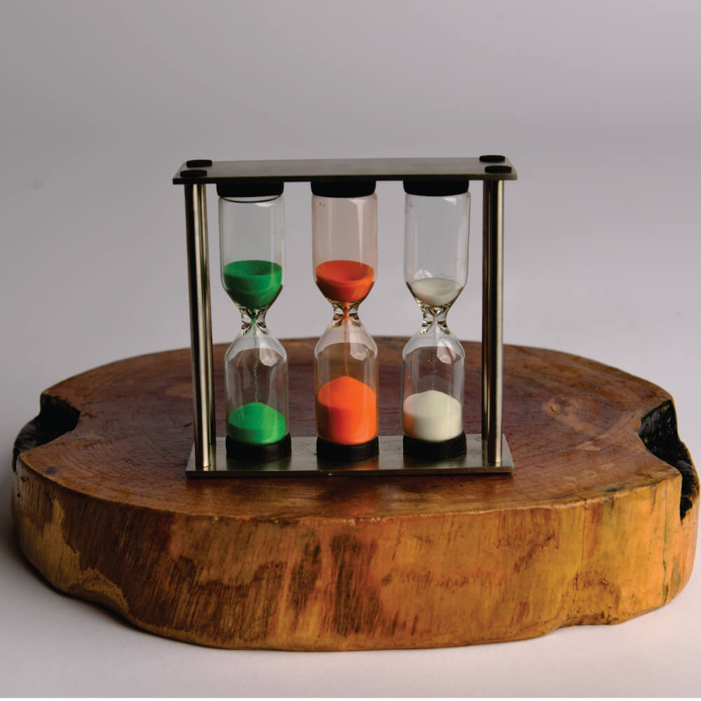 Ampulheta de Aço Inox