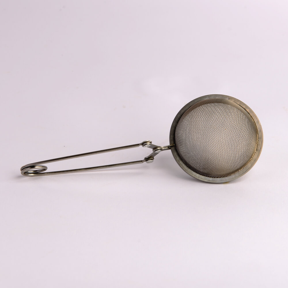 Infusor de chá em inox de pinça