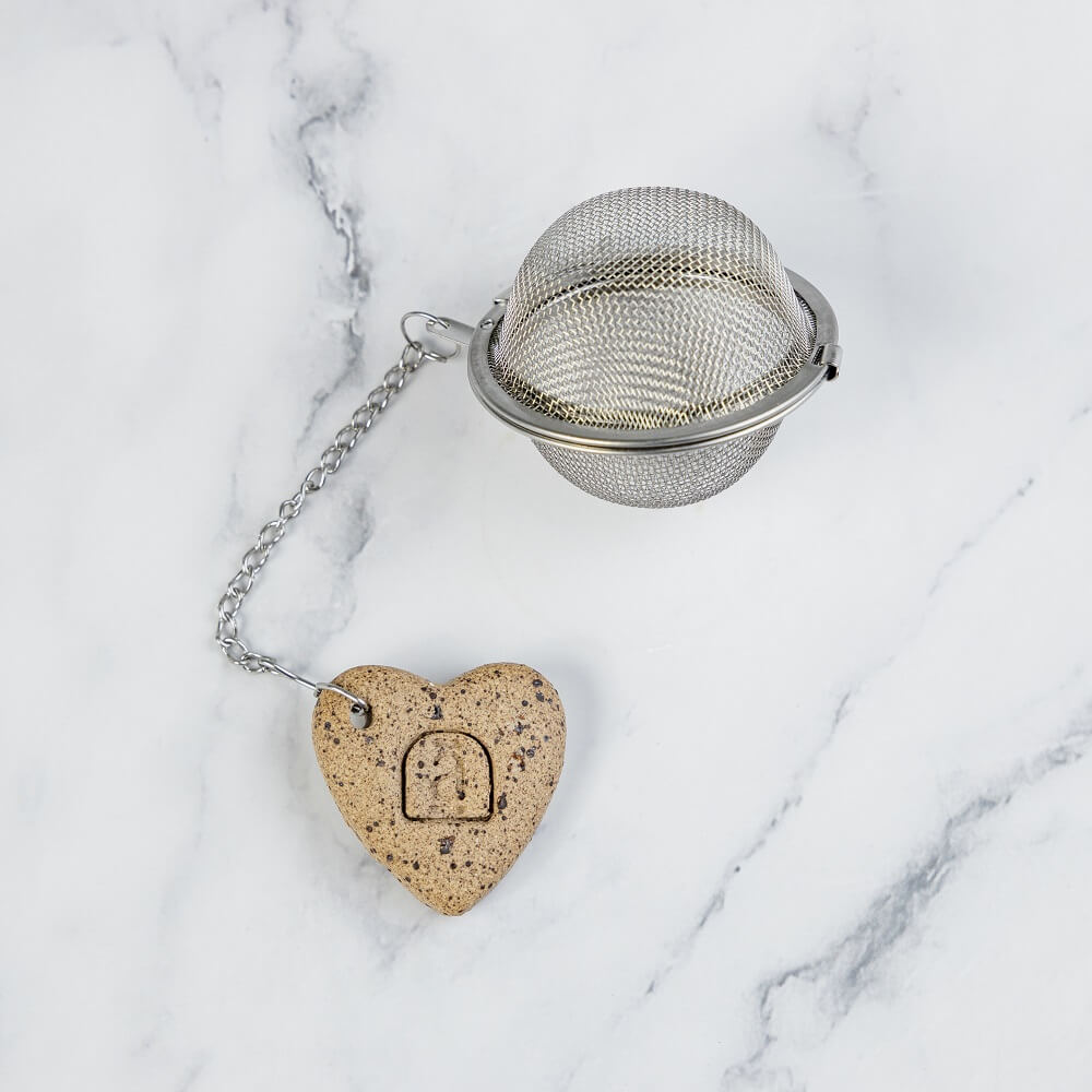 Infusor de Chá em Inox Globinho + Pingente