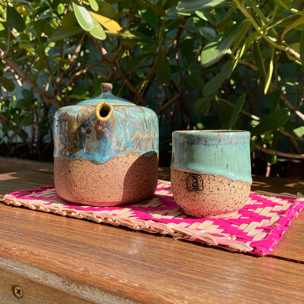 Esteira para chá Kaingang